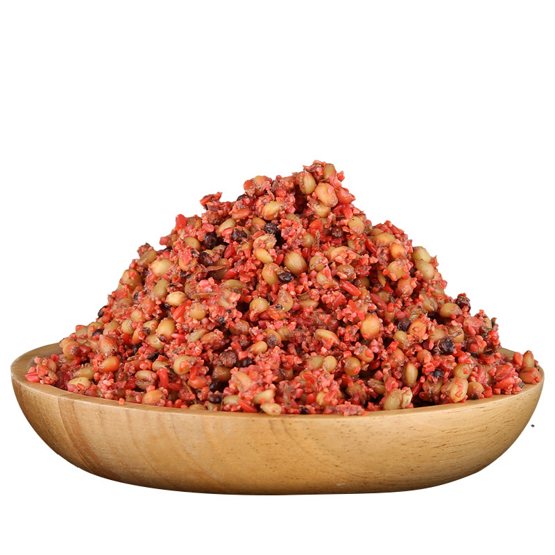 野钓鲫鱼鲤鱼打窝料鱼饵q酒米窝料自制泡米小药配方鱼食谷麦底窝