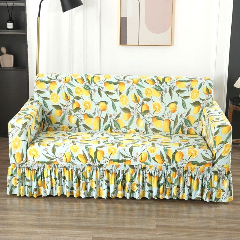 弹力四季a沙发套罩笠全包万能垫巾盖布裙边ins小清新老式一二三人,居家布艺,沙发垫,淘宝优惠券,粉丝福利购,淘宝优惠卷