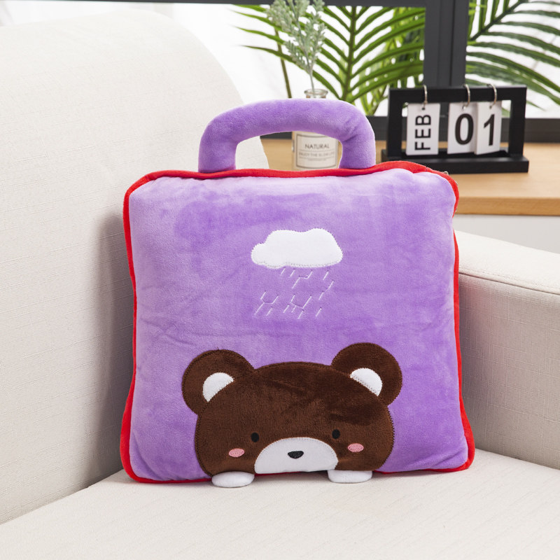 汽车抱枕毯子两用珊瑚绒靠垫被子加绒加I厚办公室午睡空调被小枕,居家布艺,抱枕被,淘宝优惠券,粉丝福利购,淘宝优惠卷