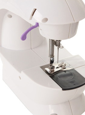 佳柔202金属钩尖家用缝纫机电动迷你台式微型Q吃厚缝小型车衣脚踏