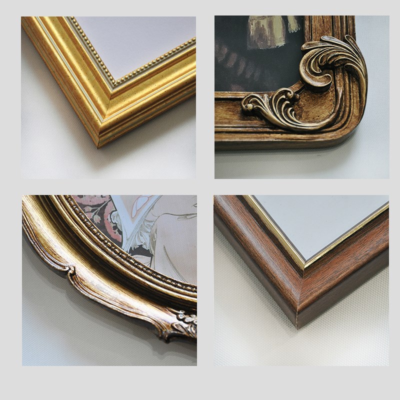 法式轻奢挂画f复古人物艺术客厅装饰画欧式小众沙发背景墙组合画