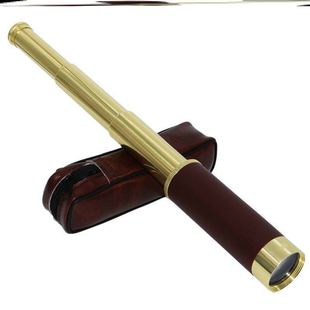 单孔海盗拉伸缩式便携p单筒望远镜高清高倍夜视儿童加勒比复古礼