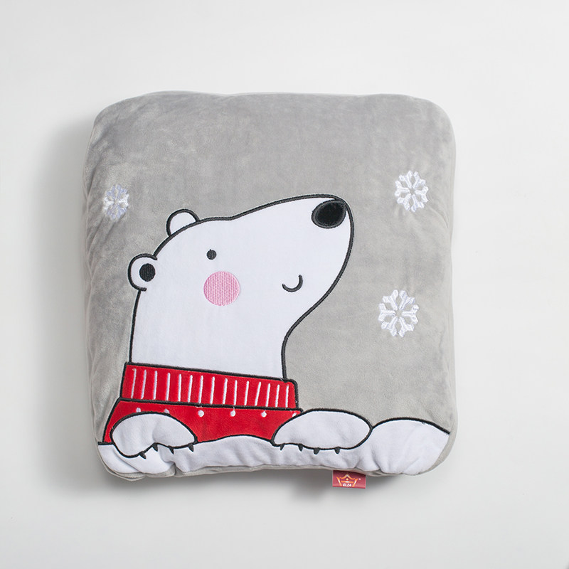 汽车抱枕被子两用靠m垫被卡通动物午睡枕被毛毯枕两用毯二合一可,居家布艺,抱枕被,淘宝优惠券,粉丝福利购,淘宝优惠卷