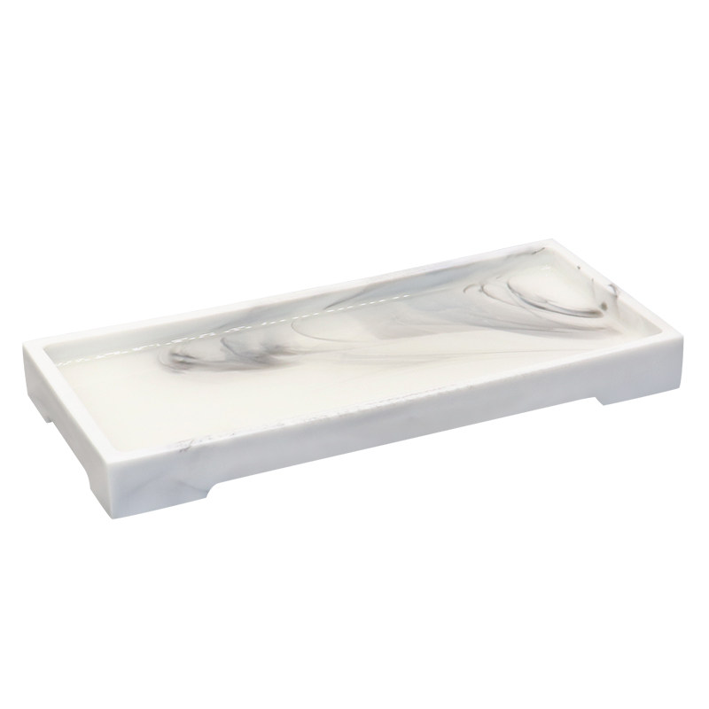 欧式卫浴洗漱托i盘套件样板房浴室用品摆件洗手液瓶托盘套装酒店