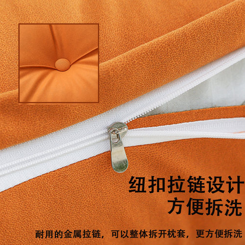 新款科技布床f头靠垫卧室床上靠枕榻榻米软包长靠背学生宿舍可拆