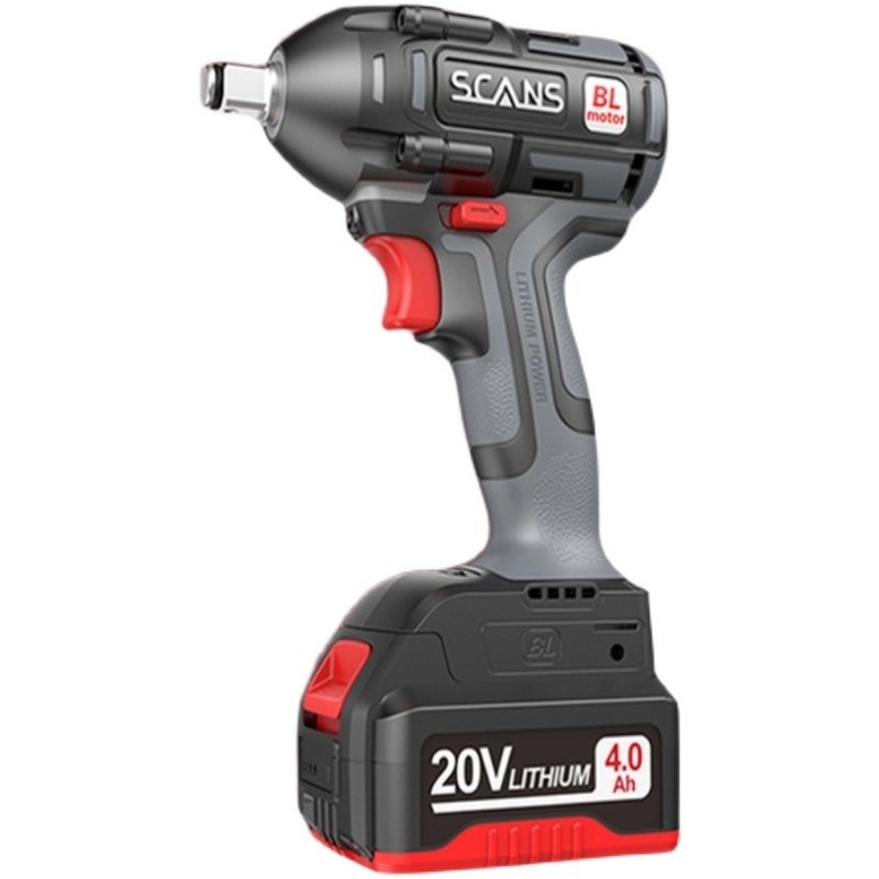 朝能电动扳手S881无刷冲击大扭力风炮架子工木工S880锂电电扳