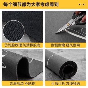 卫生间地垫软性硅藻泥垫子浴室吸水垫可裁剪家用防滑垫洗手间脚垫