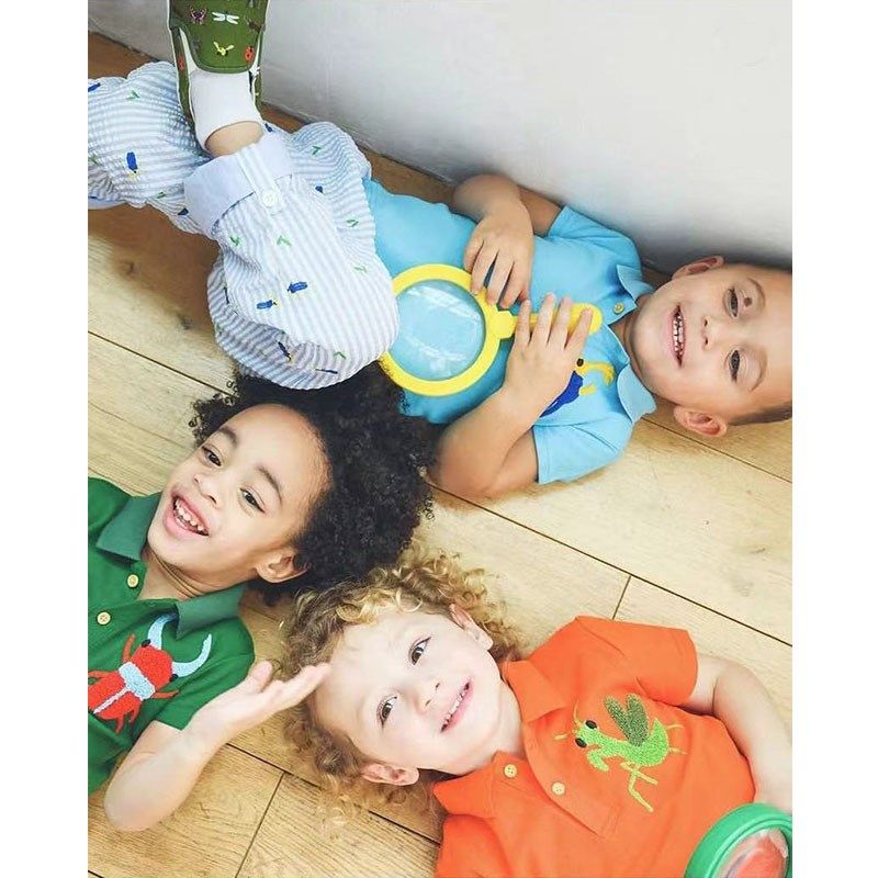 原D!纯棉 有机棉 昆虫polo衫 男女童装,童装/婴儿装/亲子装,儿童演出服,淘宝优惠券,粉丝福利购,淘宝优惠卷