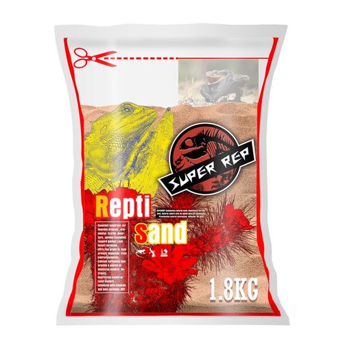 SuperRep爬虫沙砂蜥蜴瘤尾守宫鬃狮爬沙钙沙饲养箱造景沙爬宠垫材