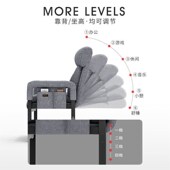 单人沙发椅家用躺椅宿舍椅子懒人靠背椅游戏电脑椅休闲折叠小沙发