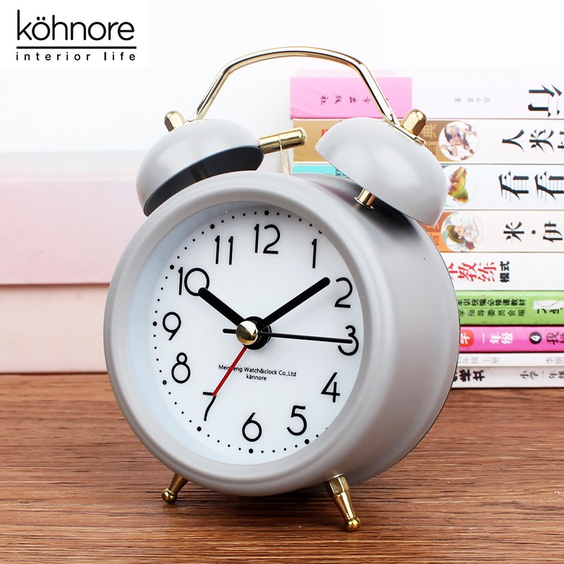 懒人超大铃声起床神器闹钟强力叫醒学生用男孩初中生专用高中生表