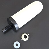 7寸陶瓷缸专用净水器陶瓷滤芯带锁牙储水罐净水缸滤水内含矿化球