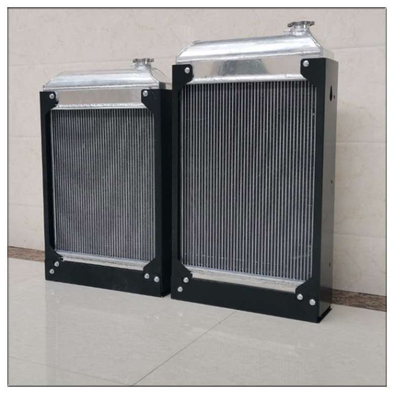 帕金斯卡特柴油发电机组工程机械发动机散热器水箱中冷器管风扇叶