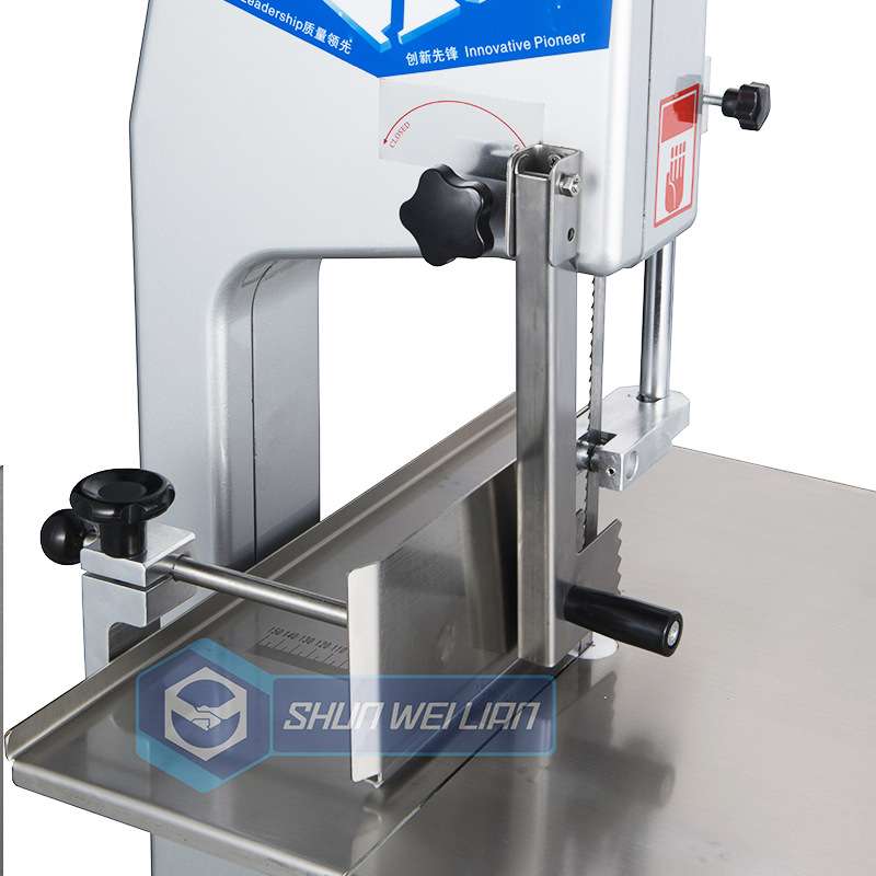 顺威联不锈钢商用电动切骨机锯骨机全自动牛羊骨切骨机台式剁骨