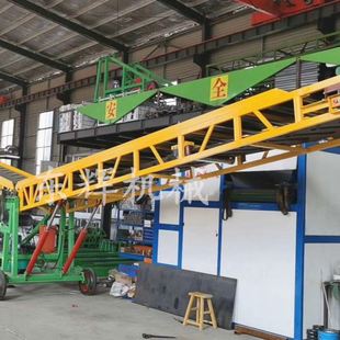 现货运输机卸货伸缩双翼输送机装车物流升降式爬坡集装箱传送带