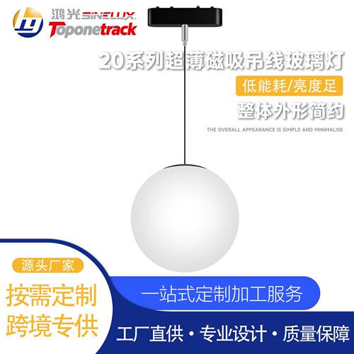 48V超薄20mm磁吸蓝牙涂鸦射灯