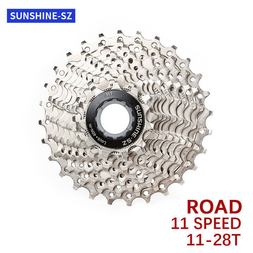 11速11-25T/28T/32T/34T公路车11级卡式飞轮折叠小轮自行车