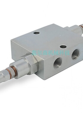 VAU-G3/8管式双向交叉溢流阀 双作用油缸缓冲阀 防止液压冲击阀