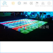夜场发光舞池板 镜面舞台地板 多彩跳舞地砖灯