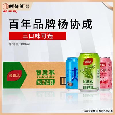 杨协成马蹄爽罐装饮料300ml罐装荔枝水甘蔗水火锅烧烤解腻爽口