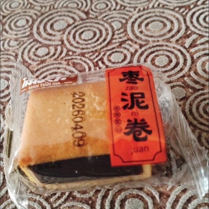 中式枣泥糕传统手工糕点中式零食枣泥卷老人小孩零食