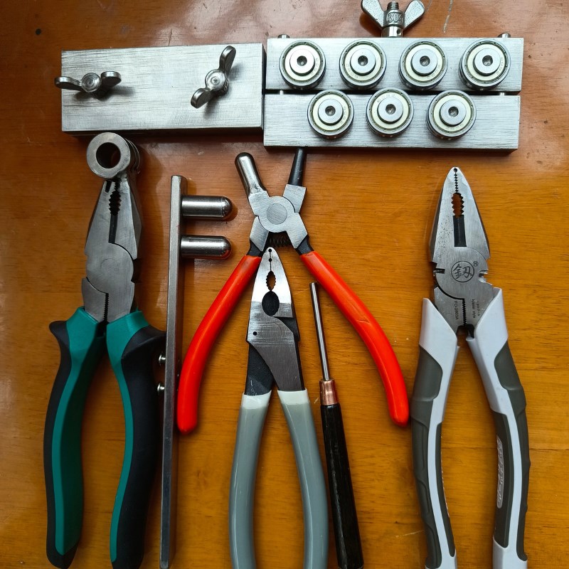 小鸟钥匙扣全套制作工具前后居中折弯钳手工钥匙扣制作夹甄选