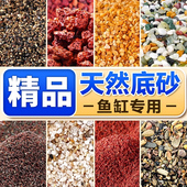 鱼缸底砂造景装 饰雨林沙南美溪流沙石火山石头石英白沙子乌龟铺底