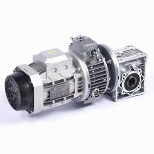格瓦小型单相齿轮减速马达 水培蔬菜生产线设备 蜗轮蜗杆减速电机