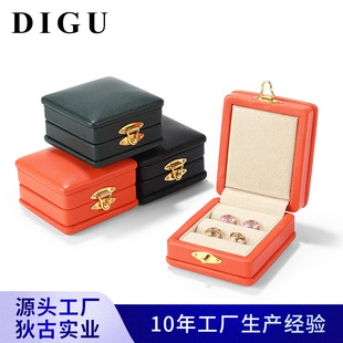 轻奢感裸钻盒子宝石首饰收纳盒珠宝首饰盒钻石展示盒首饰包装盒