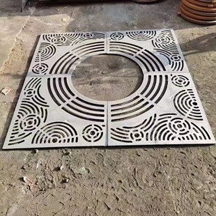 球墨铸铁树围篦子 树池护树板10001200 市政绿化树围树坑盖板
