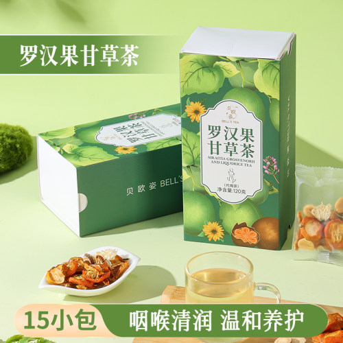 贝欧姿BELLE‘S TEA 罗汉果甘草茶独立茶包