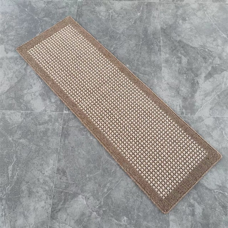 厨房防滑地垫丙纶地毯入户床边蹭灰耐脏防污进门脚垫可机洗