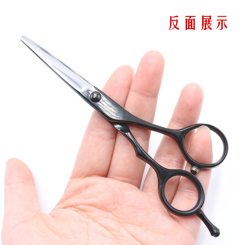 刀磨剪刀行VV50黑色5寸小黑剪理发剪结构精剪短发小剪刀 新品包邮