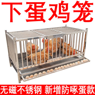 滚蛋鸡笼家用养殖母鸡笼特大号鸡舍阳台养鸡圈户外多层不锈钢笼子