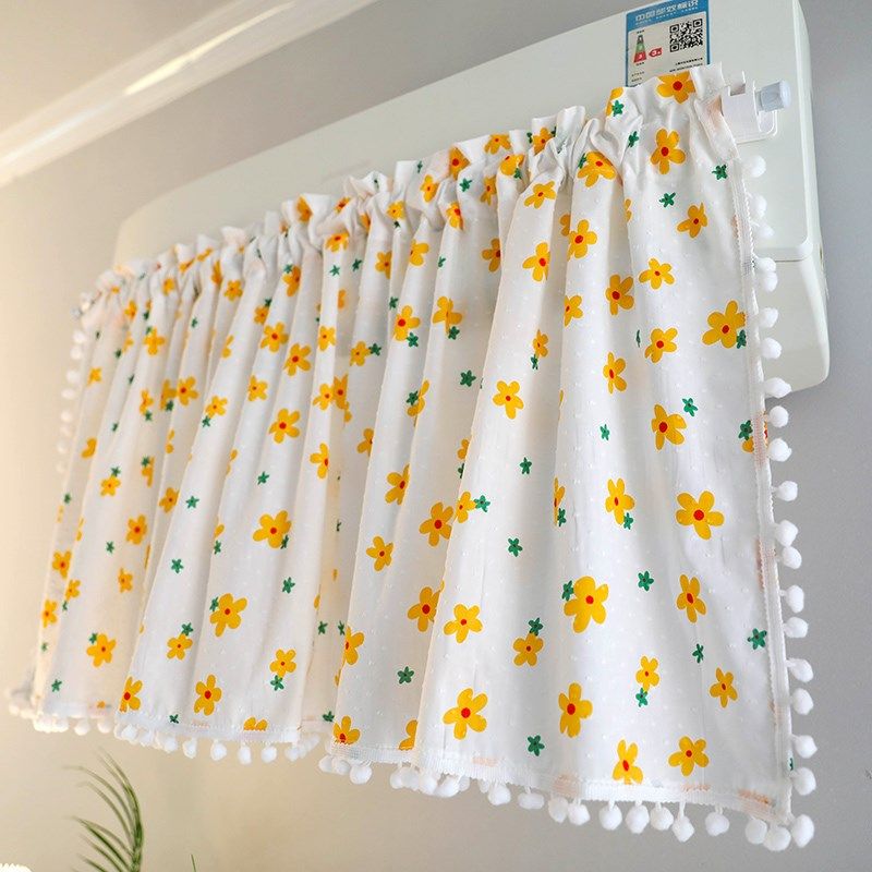 全棉婴儿空调挡风帘防直吹挂机通用魔术贴遮风帘月子挂式挡风板,居家布艺,空调罩,淘宝优惠券,粉丝福利购,淘宝优惠卷