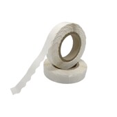 拉链纸箱波浪形泡棉双面胶彩盒快递箱封口胶高粘留边泡棉胶带易撕