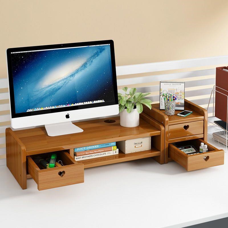 新疆包邮台式显示器垫高底座屏幕托架办公室笔记本桌电脑增高架子