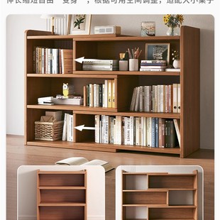 书架桌面电脑桌上置物架多层储物柜办公室简易学生家用分层小书柜