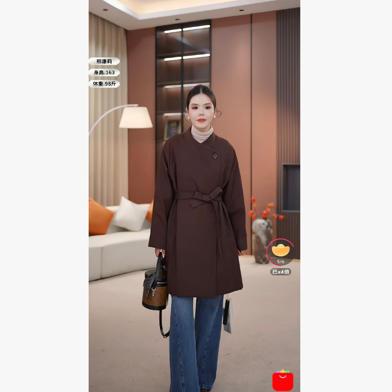 【邢康莉甄选】(左谜）桑蚕丝上衣XC-2024D2022