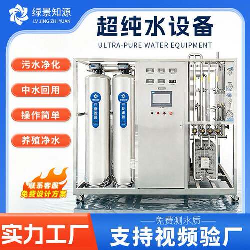 定制级反渗透edi超纯水设备制纯化水系统大型工业净化水设备