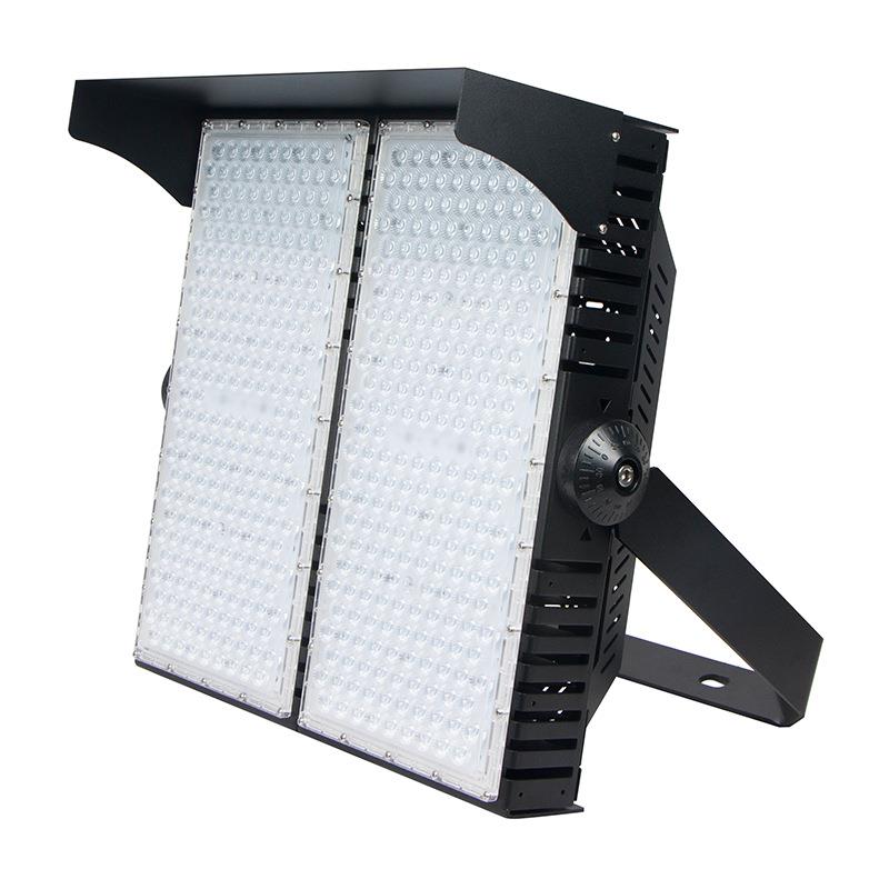 新款鳍片模组LED投光灯1000W瓦大功率球场灯泛光灯码头港口高杆灯