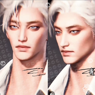 七日世界精品成男捏脸数据丨七日世界捏脸男手游端游通用国服国际