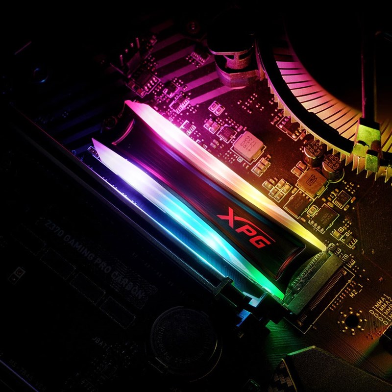 XPG Spectrix S40G RGB PCIe X4 M2 2280 512GB 1TB SID S