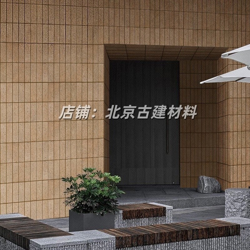 速发和风侘寂墙砖中餐厅酒楼料理店背景墙砖咖啡店铺门头吧台烧结
