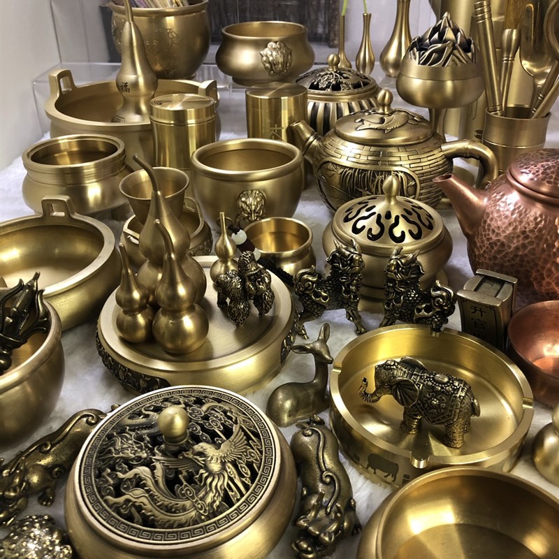 速发黄走挂件摆件大量出货地摊旅铺店游景点铜量产品