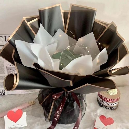 速发榴莲花束荔料包材枝花西自制束瓜花束材料水果花束半成品送友