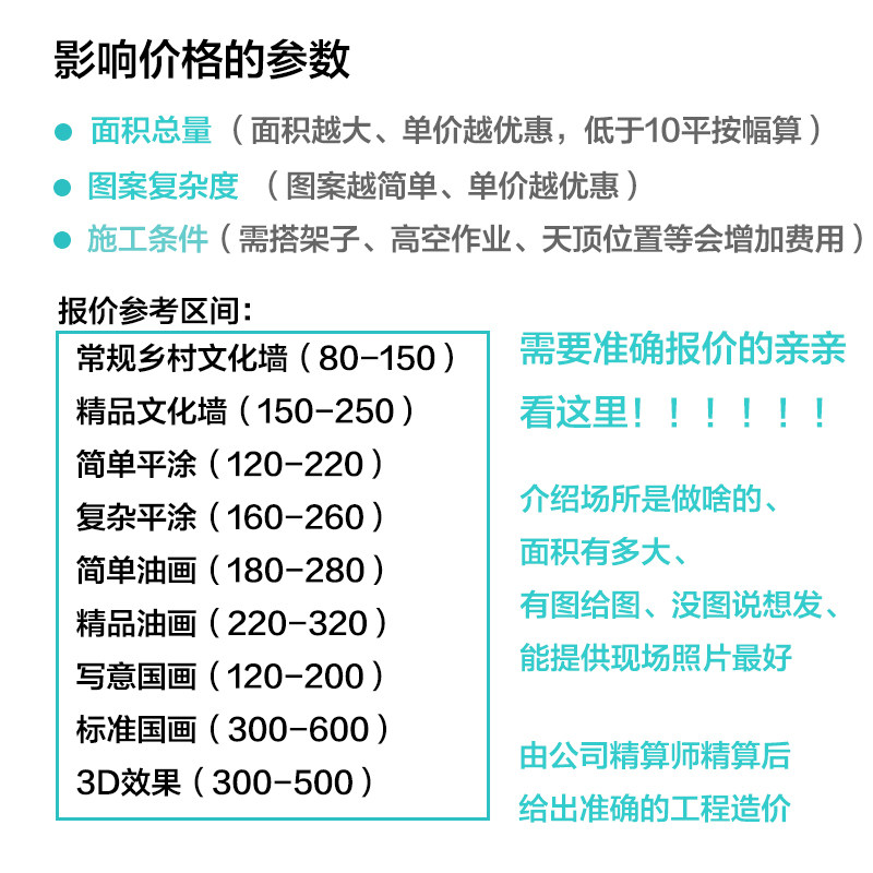 速发墙绘墙体彩绘手绘墙美丽乡村浮雕壁画车位涂鸦幼儿园室外文化