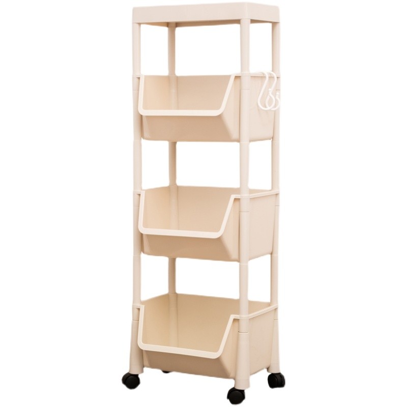 360度可移动旋转书架落地简易宿舍小型书柜儿童转角收纳置物架