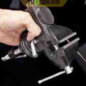 60MM小 桌虎钳 台虎钳 迷你小型 迷你钳 重型家用 包邮