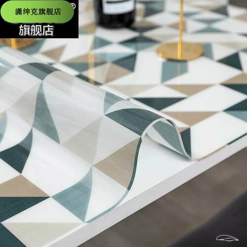 好货厨房枱垫桌面保护膜厨房枱垫桌面垫卓布餐家用软玻璃加厚胶垫